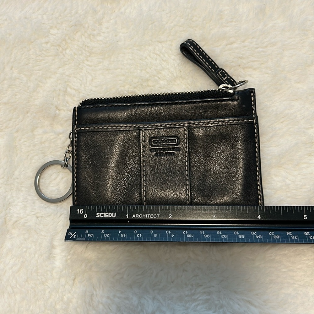 COACH black wallet